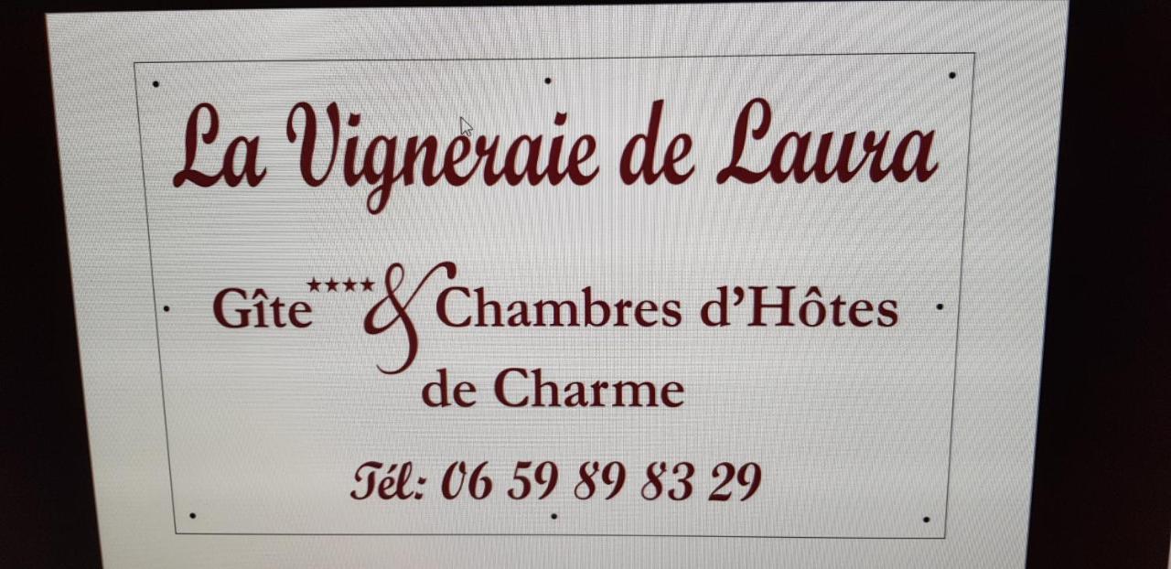 La Vigneraie De Laura: Gite Entre Vignes Et Chenes Sainte-Colombe  外观 照片